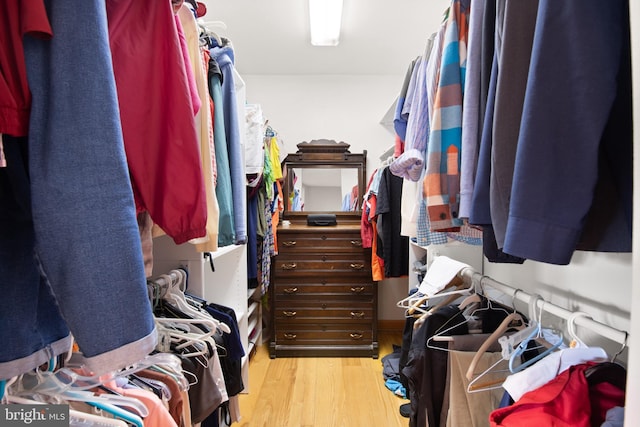 4544 30th St NW, Washington, DC 20008 - walk in closet featuring wood finished floors