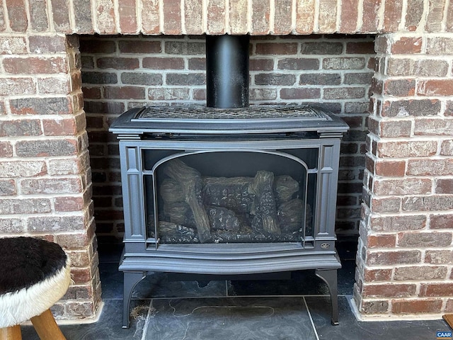 145 Firtree Dr, Wintergreen Resort, VA 22967 - details with a wood stove