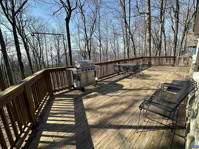 145 Firtree Dr, Wintergreen Resort, VA 22967 - deck featuring area for grilling