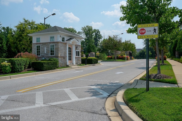 8725 Warm Waves Way Unit 10, Columbia, MD 21045 - view of asphalt street featuring street lighting, curbs, and sidewalks