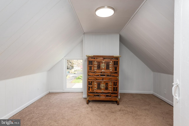 100 Wall St, Queenstown, MD 21658 - bonus room with carpet floors, baseboards, and vaulted ceiling