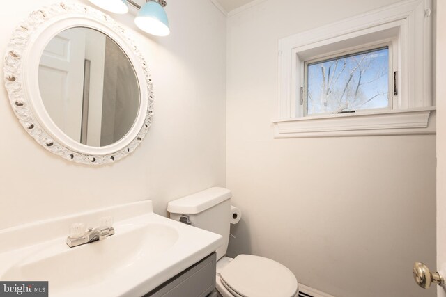 100 Wall St, Queenstown, MD 21658 - bathroom featuring toilet and vanity