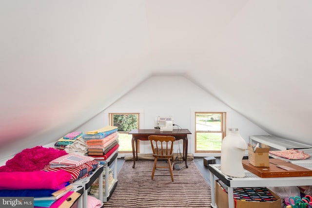 100 Wall St, Queenstown, MD 21658 - game room with vaulted ceiling