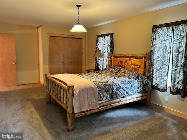 385 Elk Crk, Aaronsburg, PA 16820 - carpeted bedroom featuring a closet and baseboards