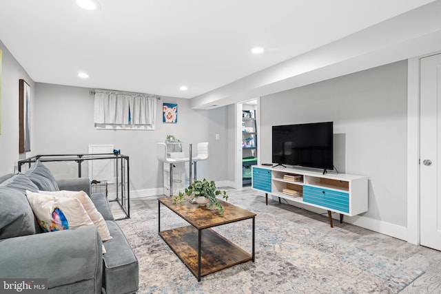 205 16th St SE, Washington, DC 20003 - living room with recessed lighting