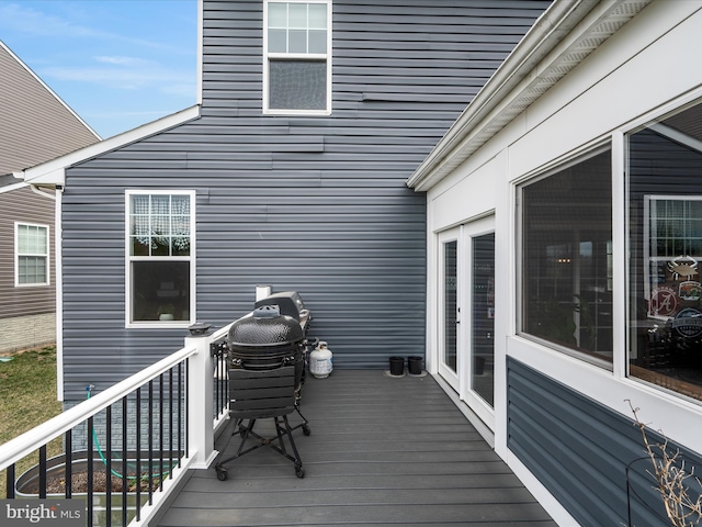 view of deck