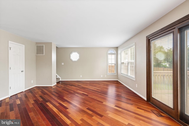 10 Sassafras Ln, Stafford, VA 22554 - unfurnished room with wood finished floors, stairs, and baseboards