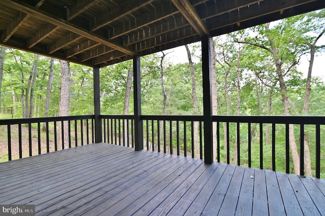 277 Anderson Rd, Basye, VA 22810 - view of deck
