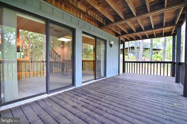 277 Anderson Rd, Basye, VA 22810 - view of wooden terrace