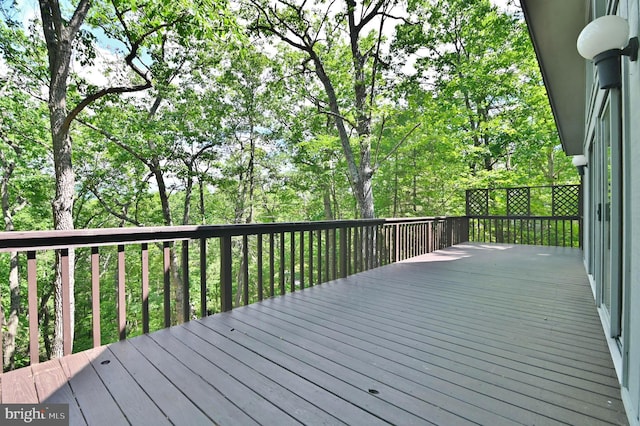 277 Anderson Rd, Basye, VA 22810 - view of wooden deck