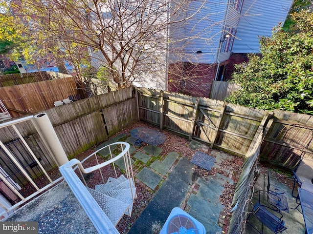 2904 11th St NW, Washington, DC 20001 - view of patio / terrace featuring a fenced backyard