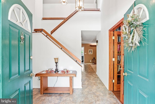 3672 Cimmeron Rd, York, PA 17402 - foyer with stairway