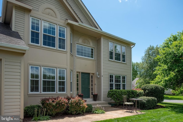 11 Ashbrook Rd, Stafford, VA 22554 - view of front facade featuring a front yard
