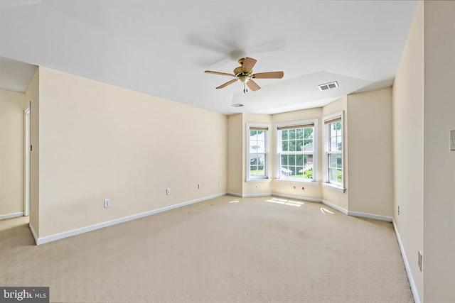 11 Ashbrook Rd, Stafford, VA 22554 - empty room with baseboards, ceiling fan, and carpet flooring