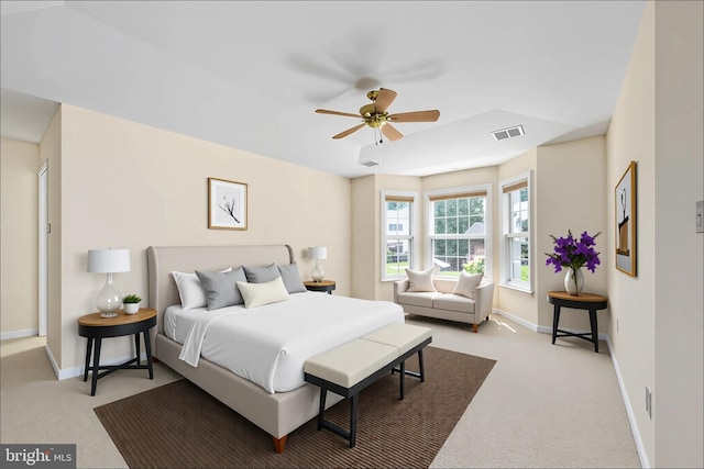11 Ashbrook Rd, Stafford, VA 22554 - bedroom featuring carpet floors, baseboards, and a ceiling fan