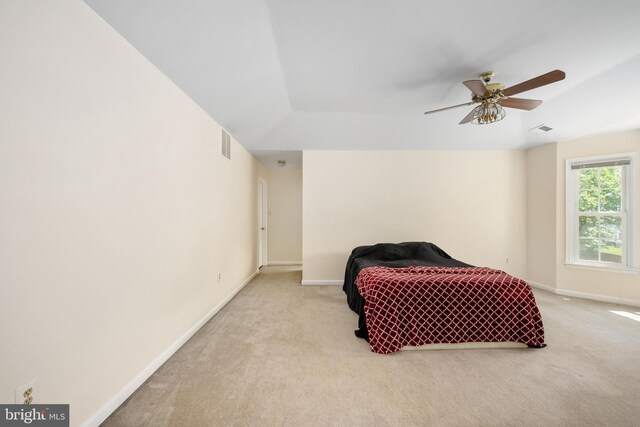 11 Ashbrook Rd, Stafford, VA 22554 - bedroom featuring light colored carpet, baseboards, and ceiling fan