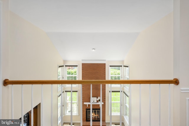 11 Ashbrook Rd, Stafford, VA 22554 - hall featuring plenty of natural light and lofted ceiling