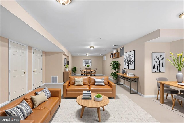 11 Ashbrook Rd, Stafford, VA 22554 - living room with baseboards
