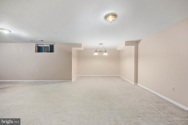 11 Ashbrook Rd, Stafford, VA 22554 - finished basement featuring carpet floors and baseboards