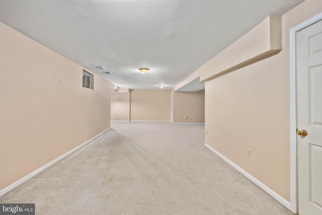 11 Ashbrook Rd, Stafford, VA 22554 - finished below grade area with baseboards and carpet flooring
