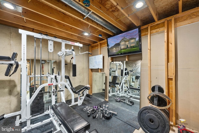 11 Ashbrook Rd, Stafford, VA 22554 - view of workout room
