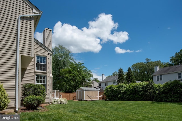 11 Ashbrook Rd, Stafford, VA 22554 - view of yard with a storage shed and an outdoor structure