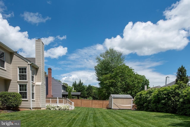 11 Ashbrook Rd, Stafford, VA 22554 - view of yard with a storage shed and an outdoor structure