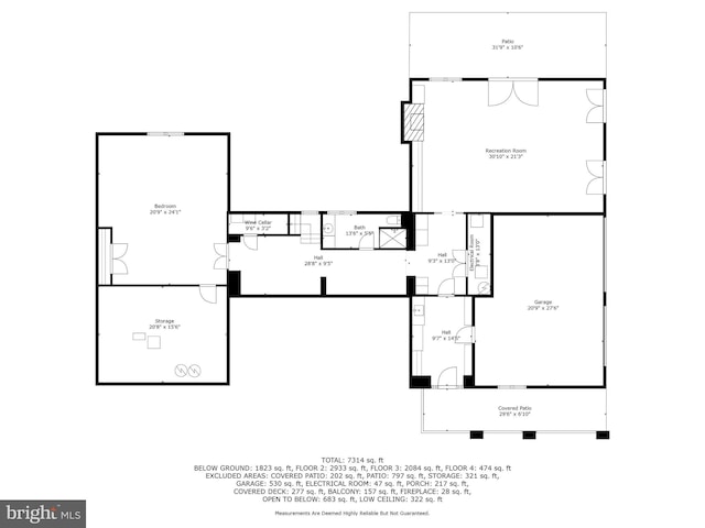 9425 Blackpond Ln, Delaplane, VA 20144 - room layout