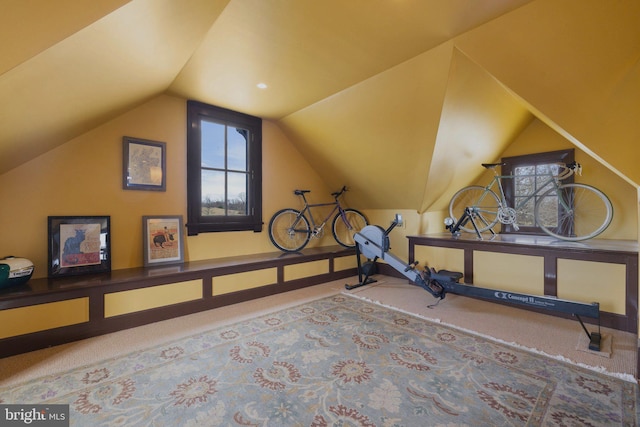 9425 Blackpond Ln, Delaplane, VA 20144 - bonus room featuring carpet flooring and lofted ceiling