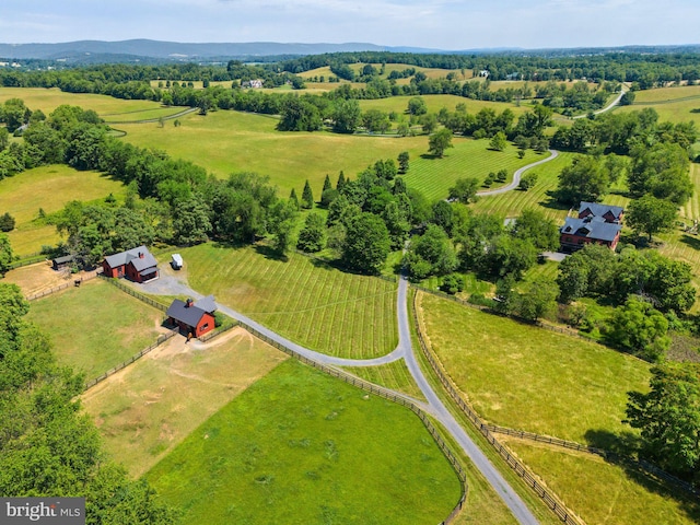 9425 Blackpond Ln, Delaplane, VA 20144 - aerial view of sparsely populated area featuring agricultural land