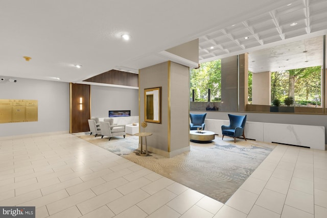 5500 Friendship Blvd Unit 2308N, Chevy Chase, MD 20815 - building lobby featuring recessed lighting