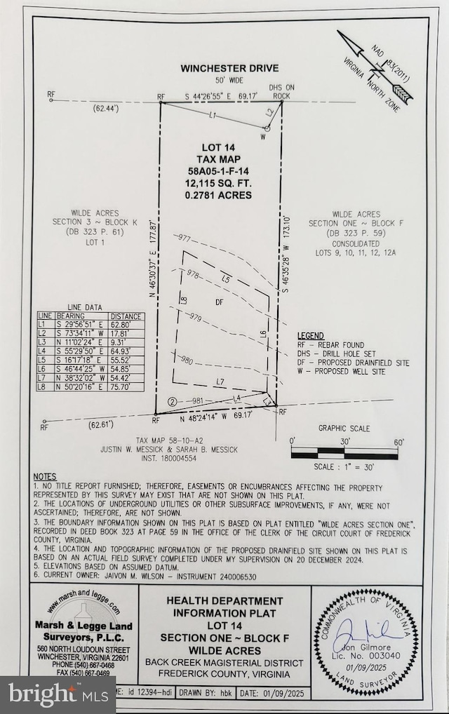 Listing photo 2 for LOT14 Winchester Dr, Winchester VA 22602
