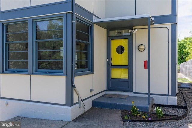 view of property entrance