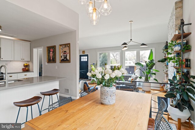 4600 Blagden Ter NW, Washington, DC 20011 - dining room with baseboards