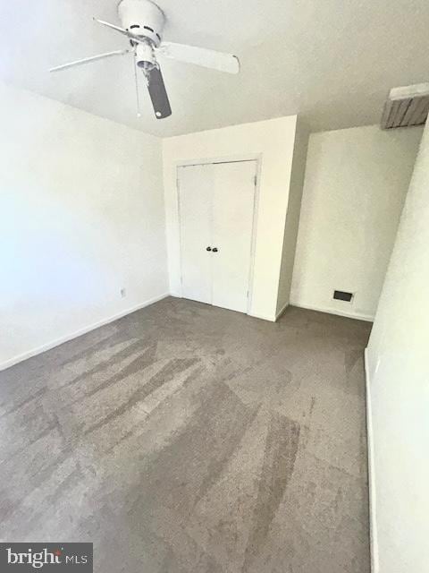136 Charles Pl, Indian Head, MD 20640 - interior space featuring ceiling fan and carpet floors