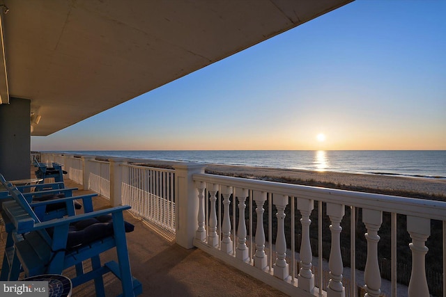 12201 Wight St Unit 301, Ocean City, MD 21842 - balcony with a view of the beach and a water view