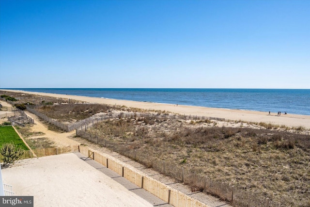 12201 Wight St Unit 301, Ocean City, MD 21842 - water view with a beach view