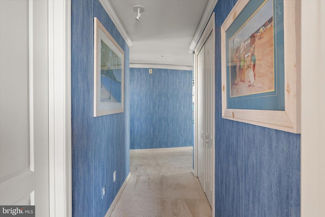 12201 Wight St Unit 301, Ocean City, MD 21842 - corridor featuring baseboards and carpet floors