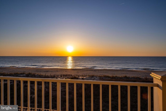 12201 Wight St Unit 301, Ocean City, MD 21842 - view of water feature with a beach view