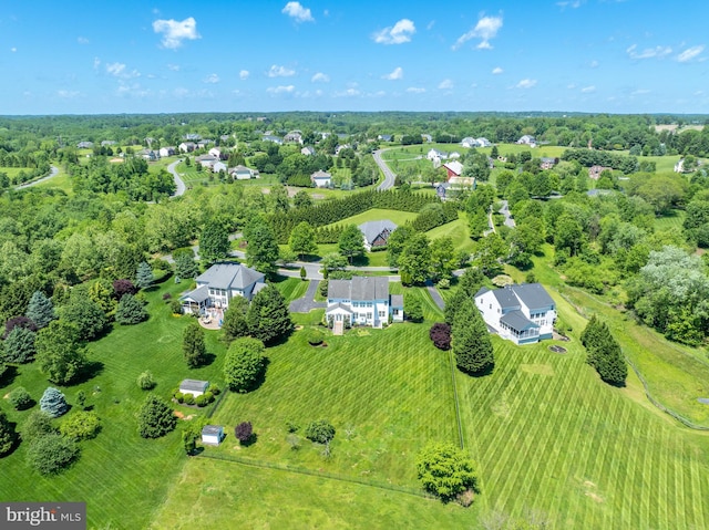 aerial view