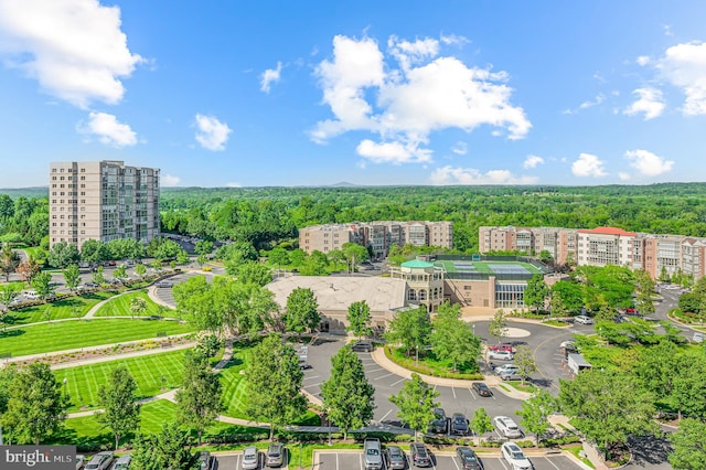 19375 Cypress Ridge Ter Unit 906, Leesburg, VA 20176 - bird's eye view of a heavily wooded area