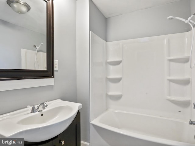202 Glade Blvd, Walkersville, MD 21793 - bathroom with vanity and  shower combination