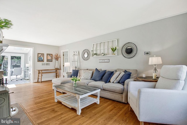 2801 Riva Rd, Annapolis, MD 21401 - living room with light wood-type flooring