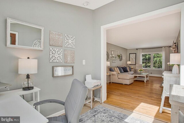 2801 Riva Rd, Annapolis, MD 21401 - home office featuring wood finished floors and baseboards