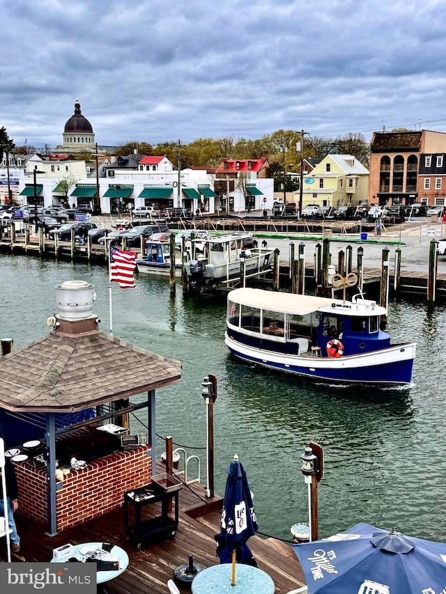 2801 Riva Rd, Annapolis, MD 21401 - view of dock with a water view