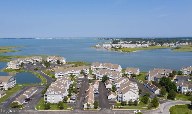30381 Crowley Dr Unit 309, Ocean View, DE 19970 - bird's eye view with a residential view and a water view