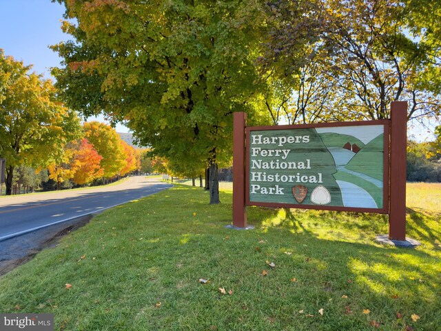 116 Natalie Ln, Harpers Ferry, WV 25425 - community / neighborhood sign featuring a yard