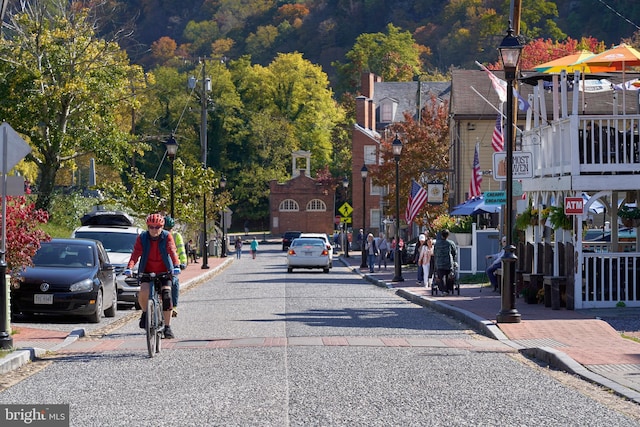 116 Natalie Ln, Harpers Ferry, WV 25425 - view of street featuring curbs, street lights, sidewalks, and traffic signs