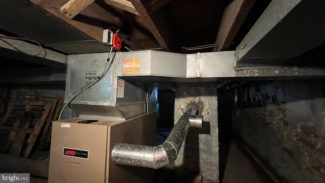 view of utility room