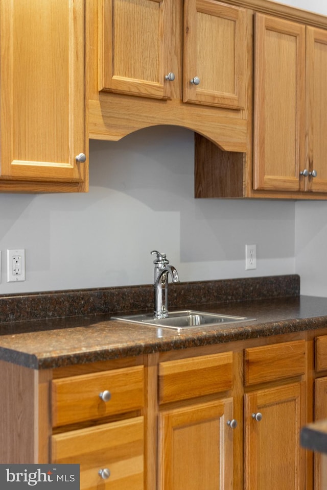 kitchen with a sink